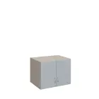 QN-80 skříňový nástavec, 2-dvéřový, 800x600x600mm, šedá